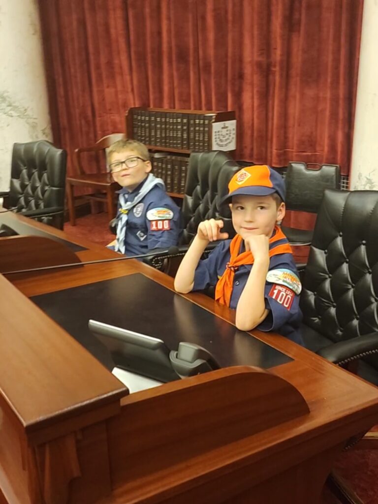 Sitting in Senator seats