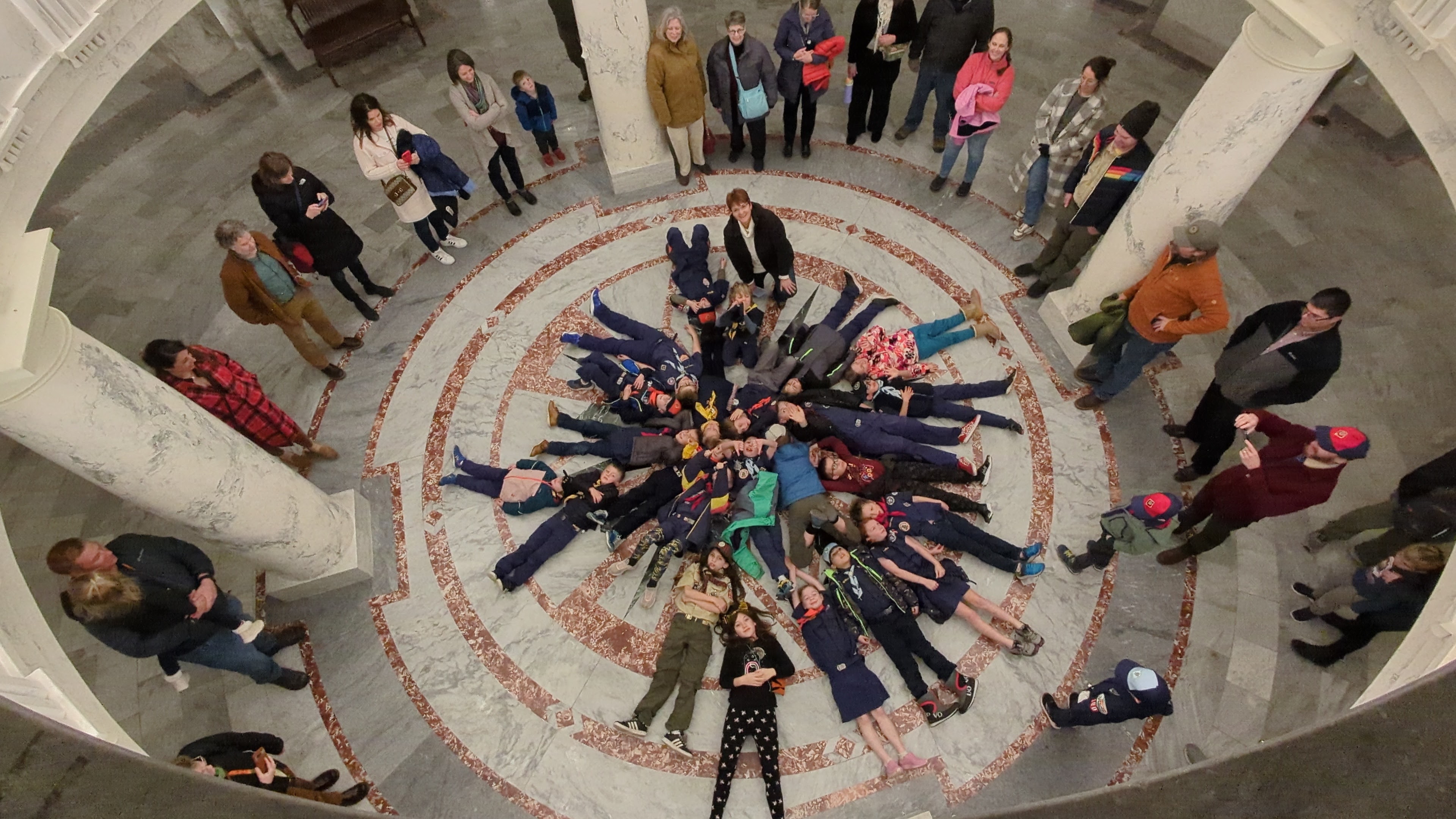 Scouts in Rotunda